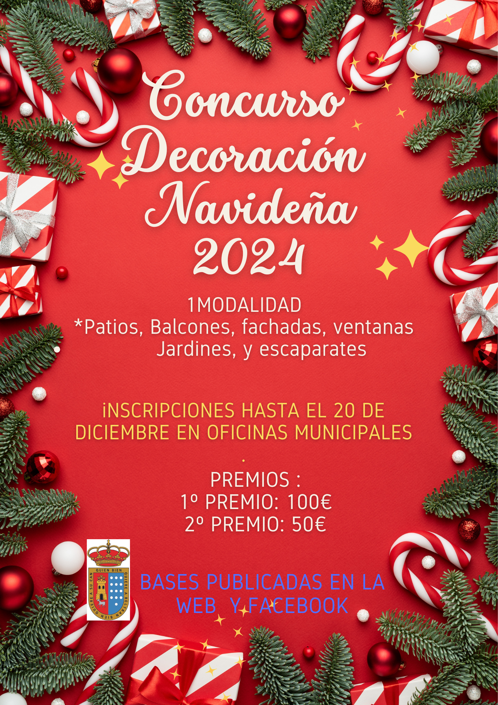 CONCURSO DECORACIÓN NAVIDEÑA 2024