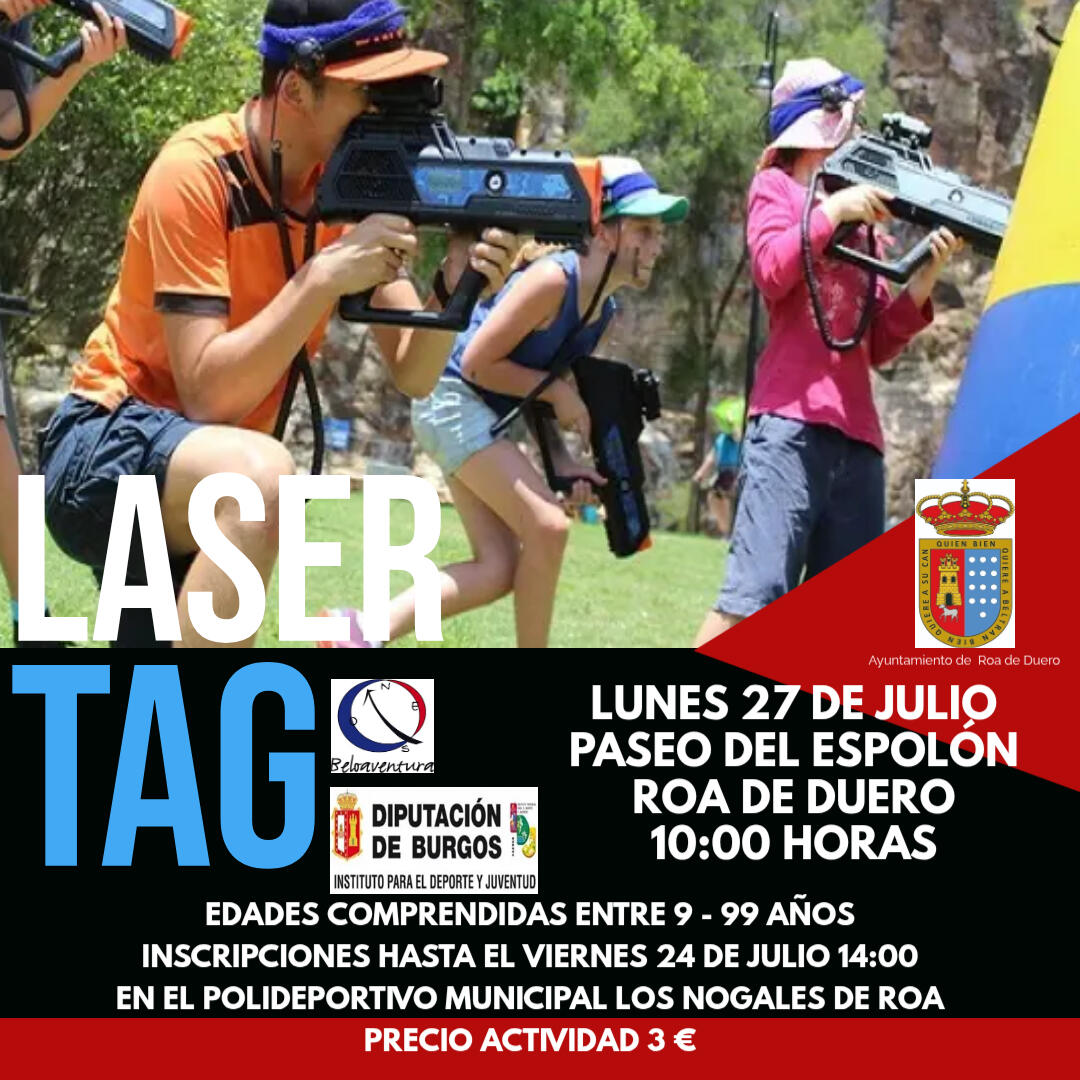 LASER TAG 27 JULIO ROA