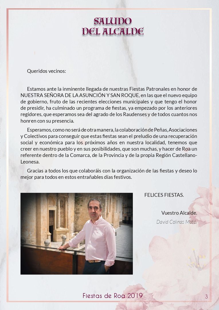 FIESTAS PATRONALES ROA 2019